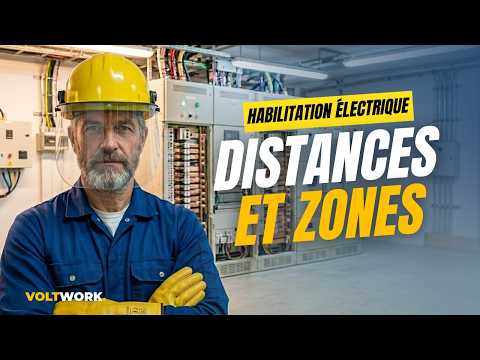 Distances et zones – Formation Habilitation électrique (NF C 18-510)