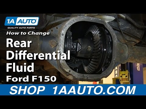 How To Change Rear Differential Fluid 04-14 Ford F150