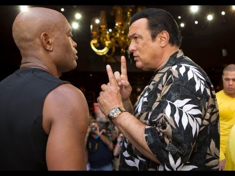 UFC 148: Steven Seagal Taught Anderson Silva Special Moves That We Once Thought Were Illegal