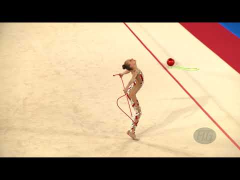 RAMONATXO Lily (FRA) - 2019 Rhythmic Junior Worlds, Moscow (RUS) - Qualifications Rope