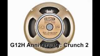 Celestion G12H Anniversary 8 Ω - Video