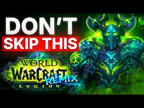WoW Legion Remix FULL Guide – Start, Level, Gear & Bronze