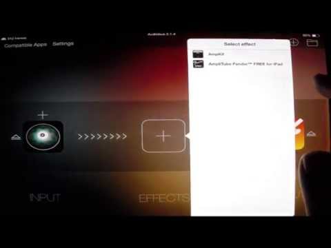 Using AudioBus in Garageband