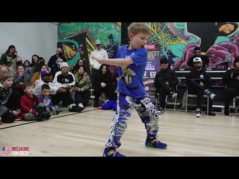 Ice Ice AJ Vs Kazmatazz- Youth Top 16 - Midwest Open 2023 -  Breaking For Gold USA