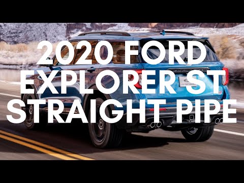 The Ford Explorer St Sounds Really Sweet With Straight Pipes Autoevolution The Ford Explorer St Sounds Really Sweet With Straight Pipes Autoevolution