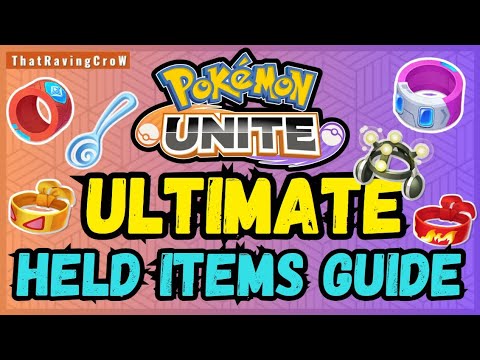 The Ultimate Guide to Held Items 2025!! | Pokémon Unite | EVERYTHING YOU NEED TO KNOW! |