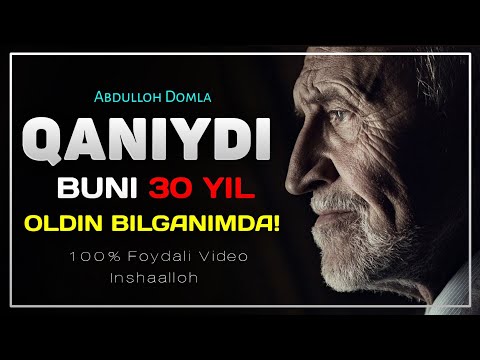 Бу видео 30 йиллик умрингизни тежайди! °Абдуллох Домла 2022°Abdulloh Domla 2022° #abdullohdomla