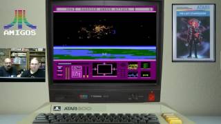 Amigos Plays the Last Starfighter (Atari 800)