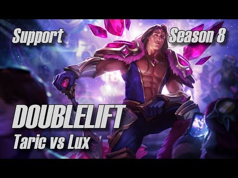Doublelift - Taric vs Lux Support - Season 8