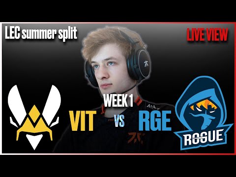 VITALITY are looking GOOD! | VIT vs RGE | Nemesis Live View Summer Split