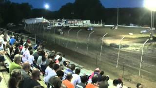 preview picture of video '6 18 2014 grain valley speedway usmts B main one'