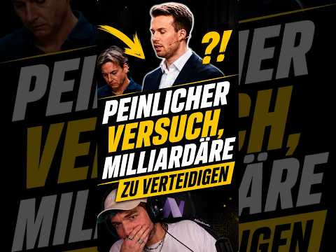 Video Thumbnail: Peinlicher Versuch Milliardäre zu verteidigen
