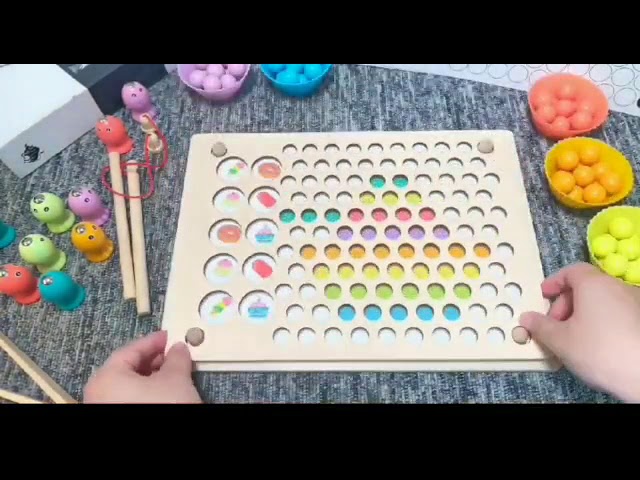 لعبة التركيز (اللؤلؤ والسمك)