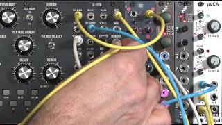 Video thumbnail for SSF Quantum Rainbow 2 2/3: Using in a Synth Voice (LMS EE) by Chris Meyer: Learning Modular + Alias Zone