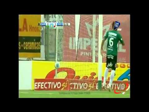 SARMIENTO 0 INSTITUTO 1   GOL DE GOTTI  FECHA 22 B NACIONAL 23 02 2013