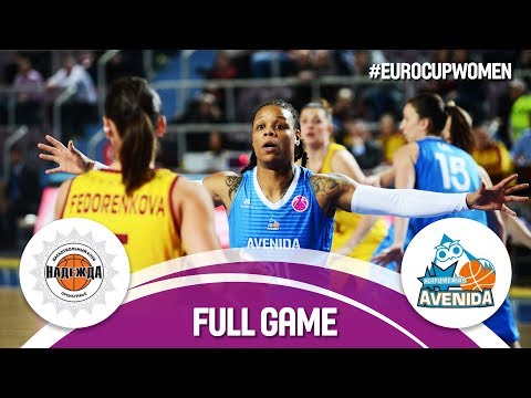 Nadezhda (RUS) v Perfumerias Avenida (ESP) – Full Game – EuroCup Women 2017-18