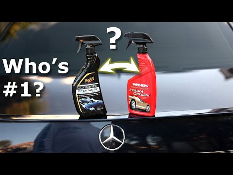 Meguiars Ultimate Spray Detailer or Mothers: Which is Best?