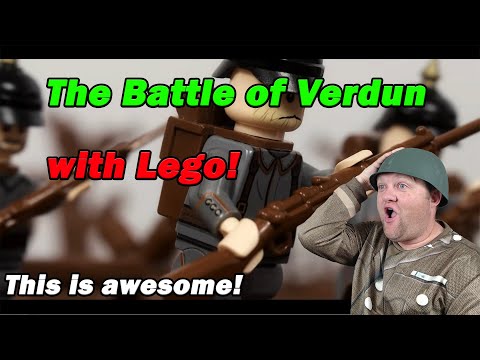 History Teacher Reacts to the Battle of Verdun with Lego!