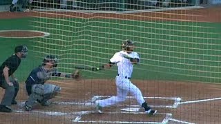 Garcia goes yard for the Emeralds