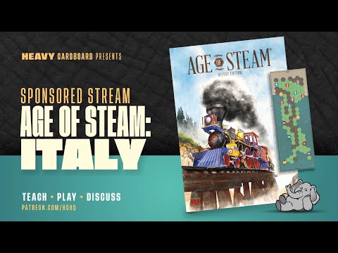 Age of Steam: Italy 4p Teaching, Play-through, & Round table by Heavy Cardboard