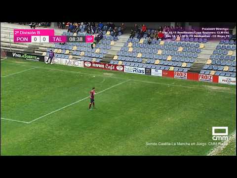 DIRECTO: Fútbol 2ªB. Pontevedra CF - CF Talavera. Castilla - La Mancha Media.