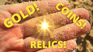 HUGE Erosion Exposes GOLD and COINS on the Beach! Metal Detecting in Australia