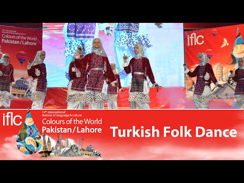 Turkish Folk Dance by PakTurk Schools students at IFLC Pakistan