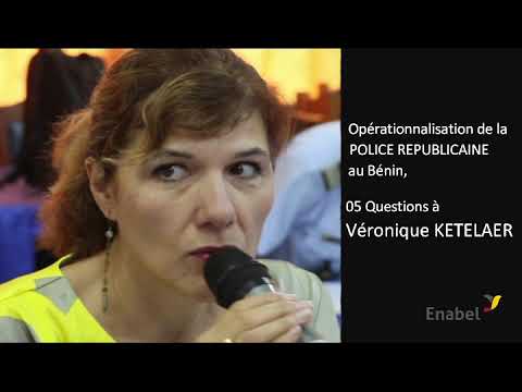 Enabel accompagne le Bénin pour une police républicaine au service des populations. 