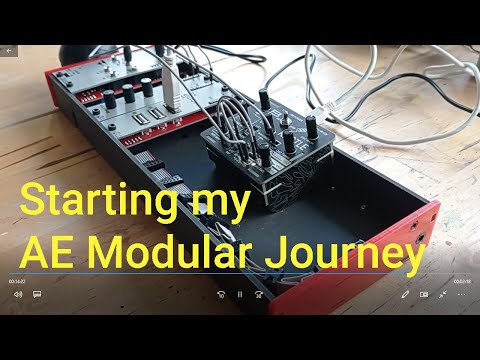 Starting my AE Modular Journey. Unboxing and first test with Bastl Kastle