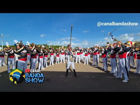 Banda Marcial FANUBA no Concurso de Bandas e Fanfarras em Camamu - BA- AFAB - 2025