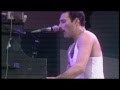 Queen at Live Aid - We Will Rock You & We are ...