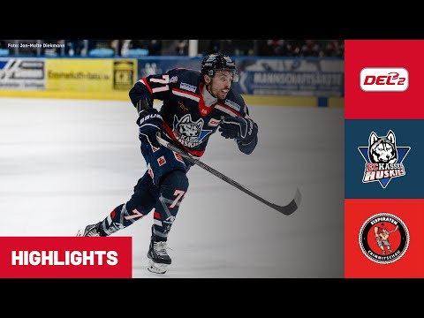 DEL2: EC Kassel Huskies vs. Eispiraten Crimmitschau | Highlights