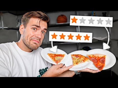 Ich versuche Pizza Bewertungen zu erraten 🍕🤔