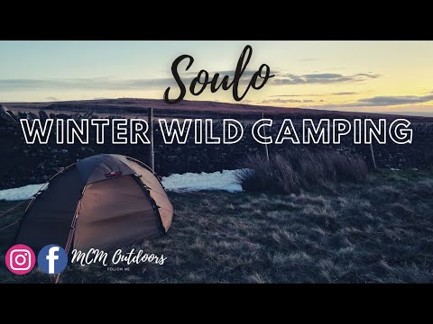 Soulo Winter Wild Camping with Tips for Beginners & Black Ice 700 Budget Winter Sleeping Bag !