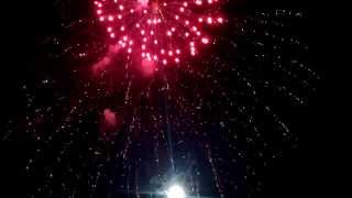 preview picture of video 'Feuerwerk beim Seefest in Unterach am Attersee'