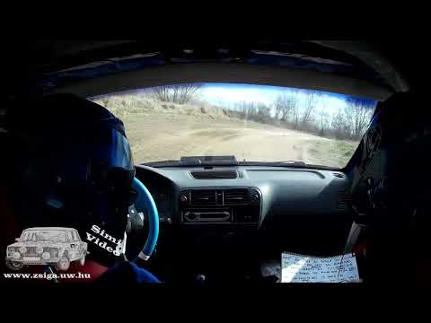 Asztalos László - Honda Civic SRC RealXtreme Muhi Beach 2023.03.26. 1.forduló 6.futam