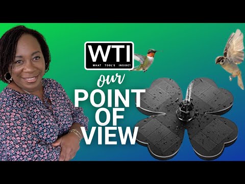 RAESOOT Solar Fountain Pumps - WTI product video review