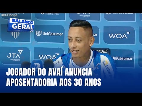 Esporte - Mendes encerra carreira e se despede do Avaí após 9 jogos