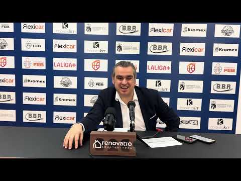 Iñaki Martín's press conference // Flexicar Fuenlabrada VS CB Zamora