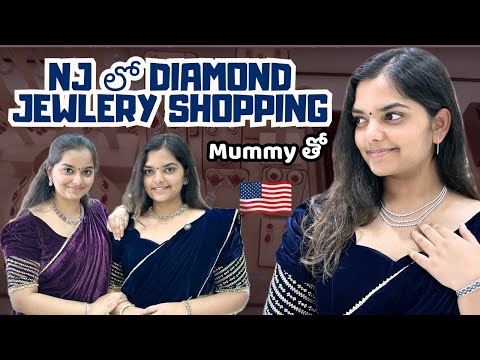 Diamond Jewelry Shopping: Family Vlogs diml vacation lo || Telugu Vlogs in USA || A&C