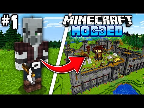 Modded Minecraft Survival Isn't Hard (EP 1)