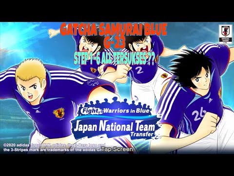GATCHA STEP 1 - 6 SAMURAI BLUE G 23 DUO FUTSAL | Captain Tsubasa Dream Team