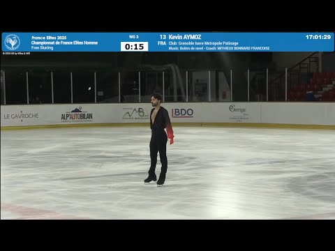 Kevin Aymoz – 2025/2026 French Figure Skating Championships FS