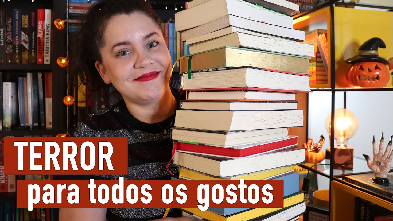 VÁRIOS TIPOS DE TERROR: UM LIVRO PARA CADA 📚 | BOOK ADDICT