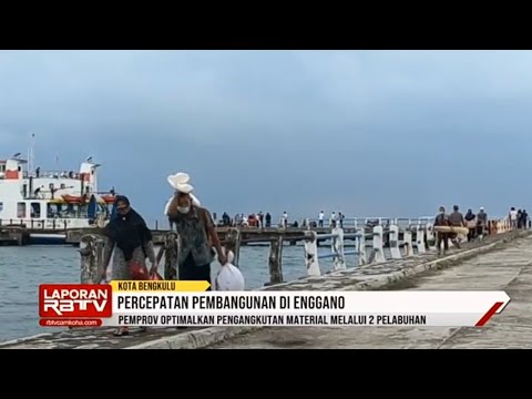 Pemprov Optimalkan Pengangkutan Material dari 2 Pelabuhan