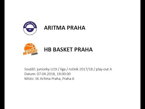 ARITMA PRAHA - HB BASKET PRAHA, U19, 2017/18