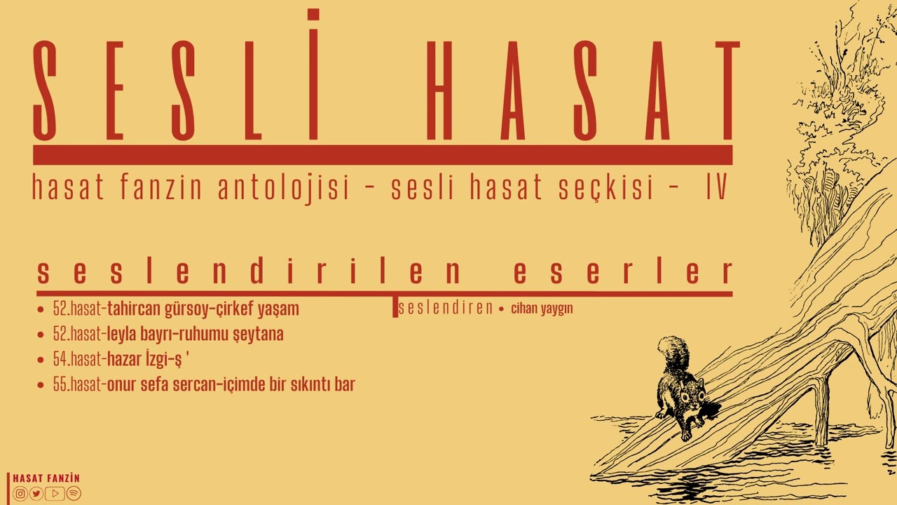 SESLİ HASAT - HASAT FANZİN ANTOLOJİSİ - SESLİ HASAT SEÇKİSİ - IV