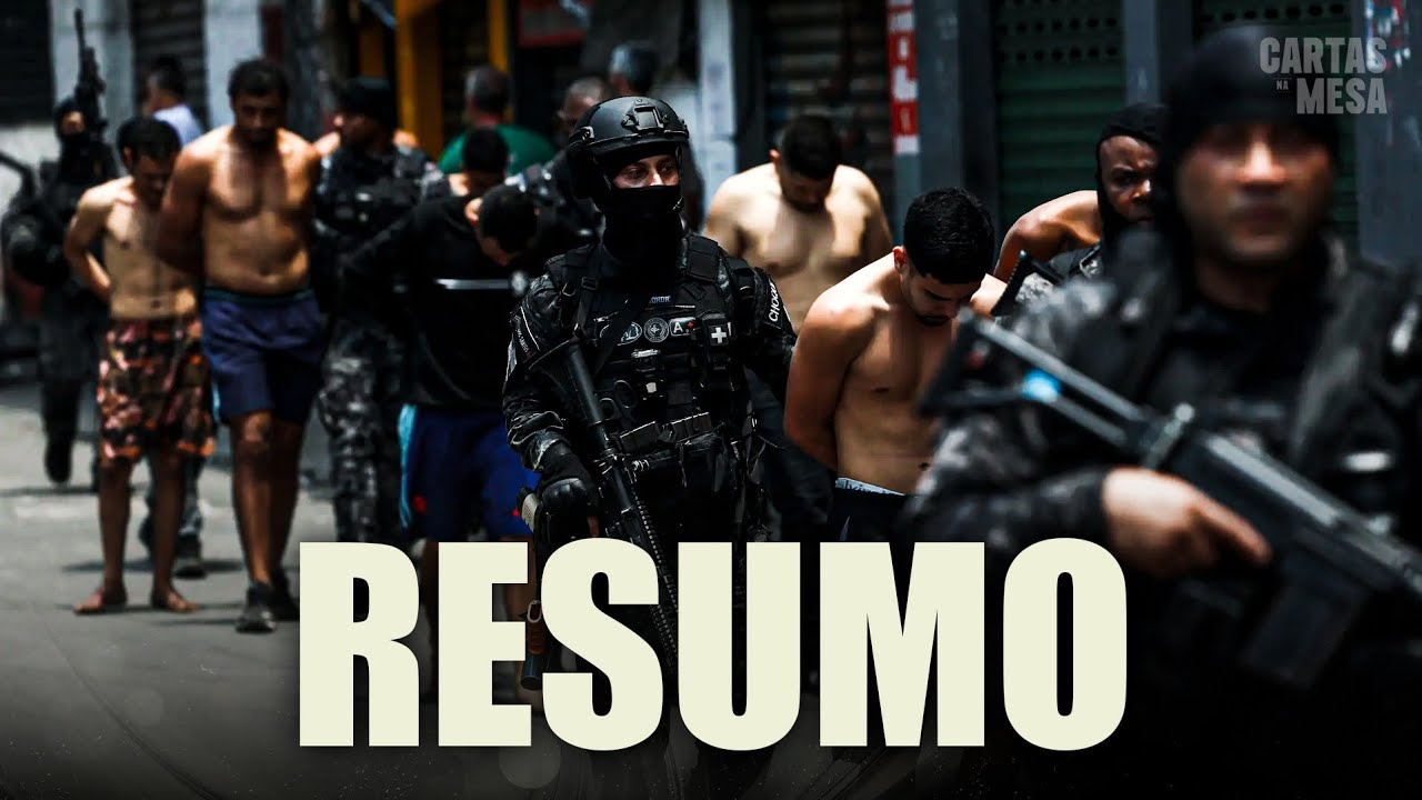 A megaoperação policial contra o Comando Vermelho no RJ