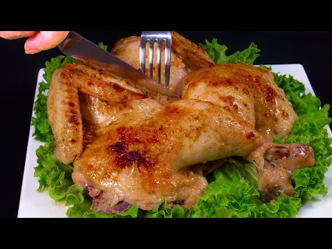 🔥God, what a juicy chicken! This is the only way to cook chicken right now! ASMR