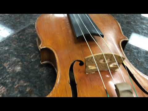 Vintage Antonius Stradivarius Cremonenfis Faciebat Anno 1724 (4/4) German Violin (copy)